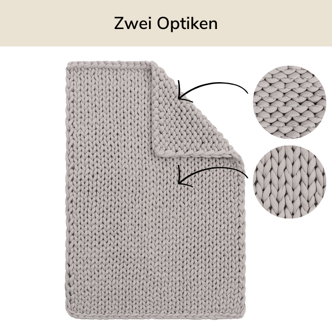 Baenny Gewichtsdecke aus Bio-Baumwolle (Kinder)