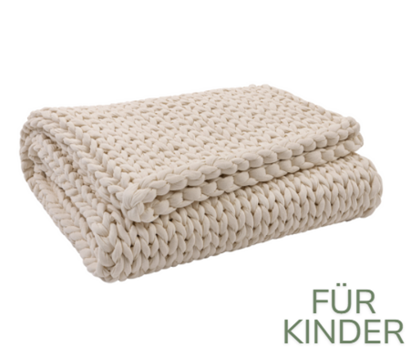 Baenny Gewichtsdecke aus Bio-Baumwolle (Kinder)