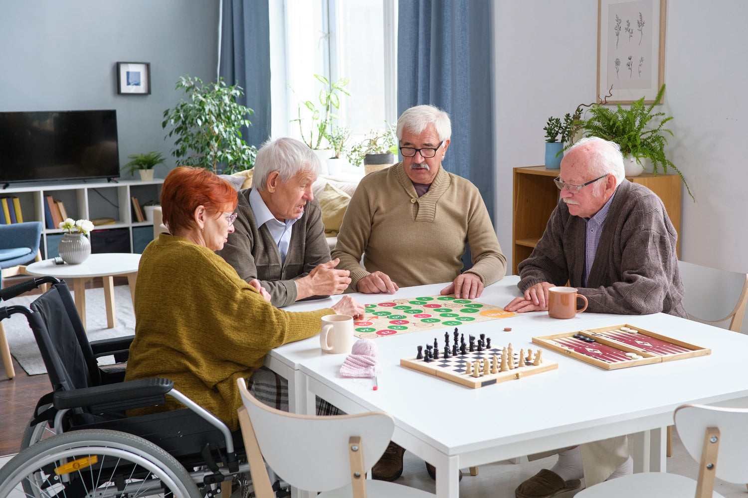 Gewichtsdecken in Pflegeheimen: Eine Lösung für die Meisterung des Alltags