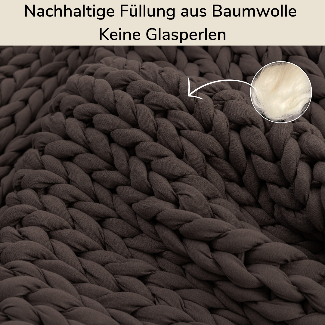 Baenny Gewichtsdecke aus Bio-Baumwolle